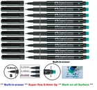 10 X Faber-Castell Super Fine Tip Permanent Marker CD DVD OHP METAL GLASS WOOD