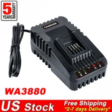 For WORX WA3881 Battery Package Charging Unit For 20 Voltage w Digital Display