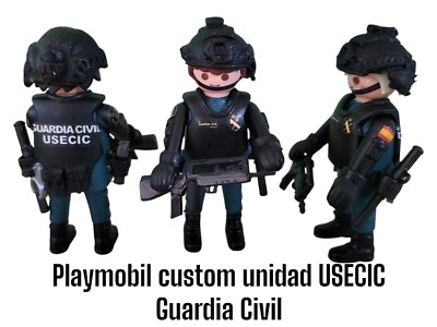 Figurine Playmobil Custom Guardia Civil Tráfico - Neuf, Personnalisé Artisanal, Espagne