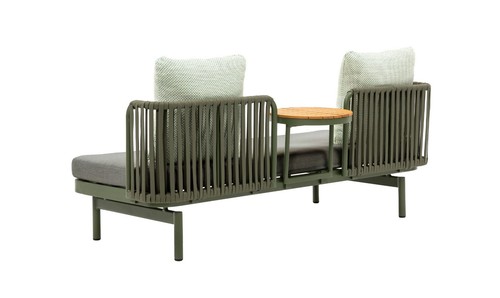 Lounge Sofa Milano Multifunktionssofa inkl. Tisch Rope Loungemöbel Gartenlounge - Bild 2 von 4