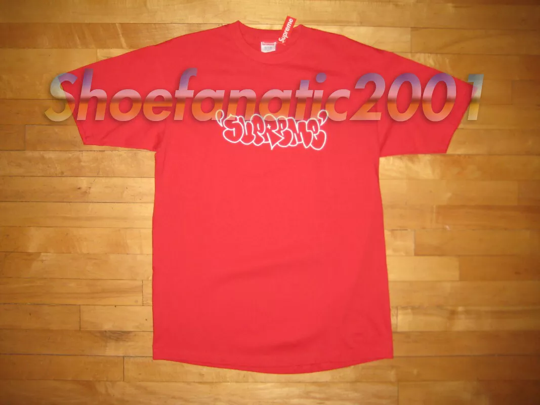 Louis Vuitton Supreme Red Logo T-Shirt - LIMITED EDITION