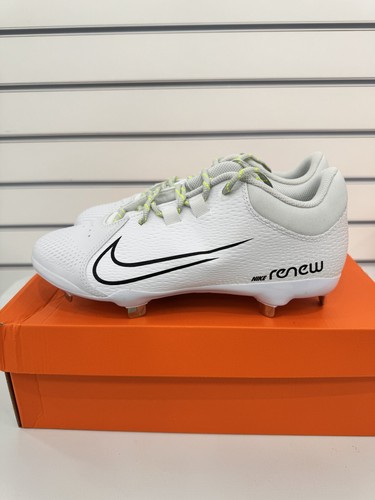 Nike Hyperdiamond 4 Pro Womens Softball Cleats Shoe White Black Dust Size 9 NIB