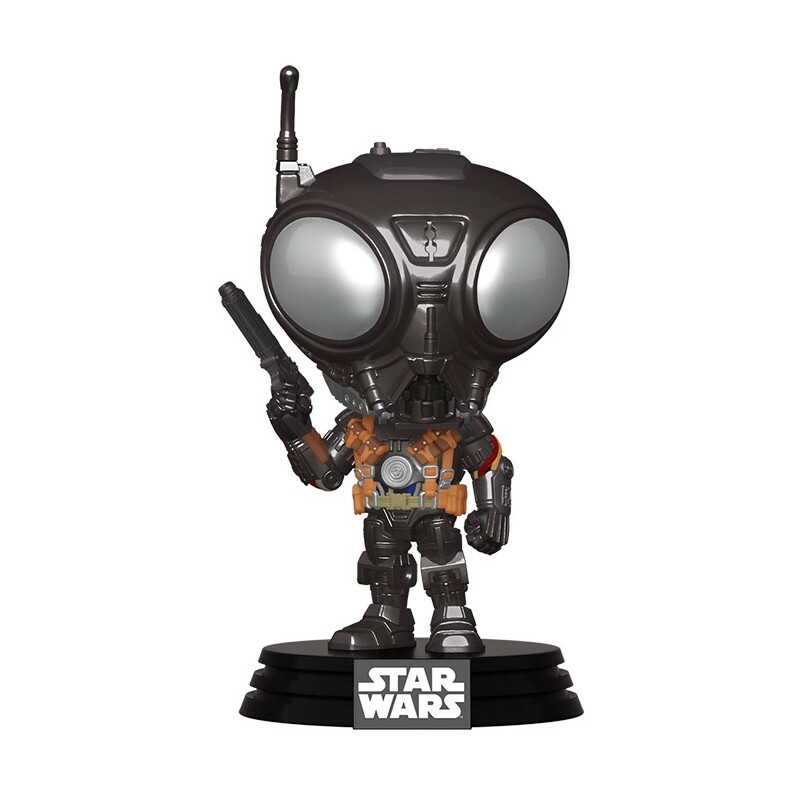 Figura Funko Pop! Star Wars The Mandalorian Q9-O Modelo 349 | 45541 Figura En Vi