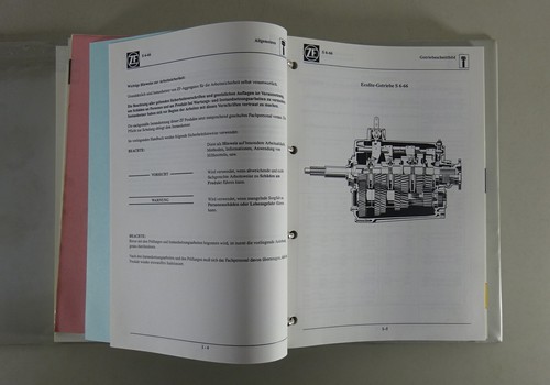 Manual de Taller/Manual de Servicio Man Omnibus Ül 242 Banda 1+2 Stand 1992 - Imagen 7 de 12