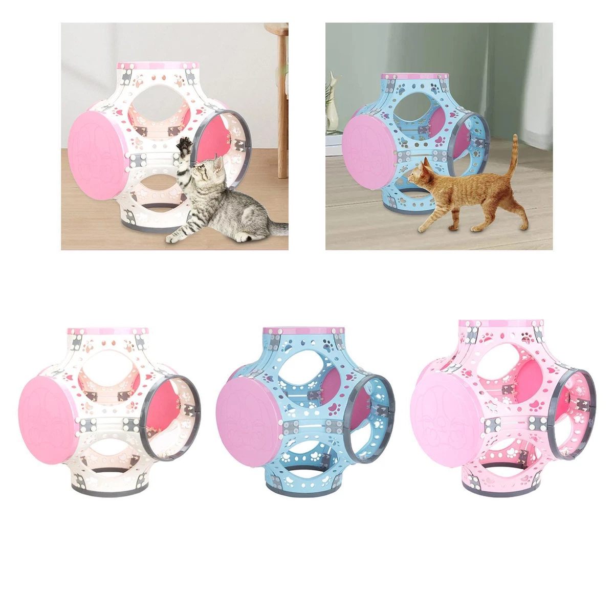 Cat Tunnel Pay Toy Small Animals Indoor Home Playing Cute Pet