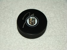 Jon Merrill Hand Signed Vegas Golden Knights Hockey Puck Las NHL
