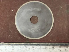 MACHINIST BkCs LATHE MILL Norton 6" Diamond Grinding Wheel 1 - 1/4" Center Hole