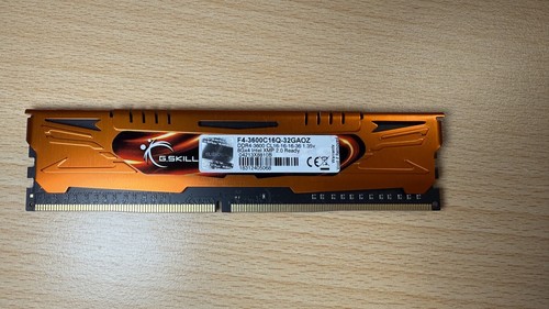 G.SKILL ARES 8GB (1 x 8GB) Memory RAM DDR4 3600MHz F4-3600C16Q2-32GAOZ XMP - Picture 2 of 2