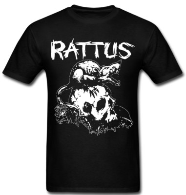 RATTUS T shirt band Hardcore anarcho Punk Rock