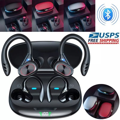 Bluetooth Headsets Wireless Earphones Ear Hook For Samsung S10 S9 S8 A05 A24 A52
