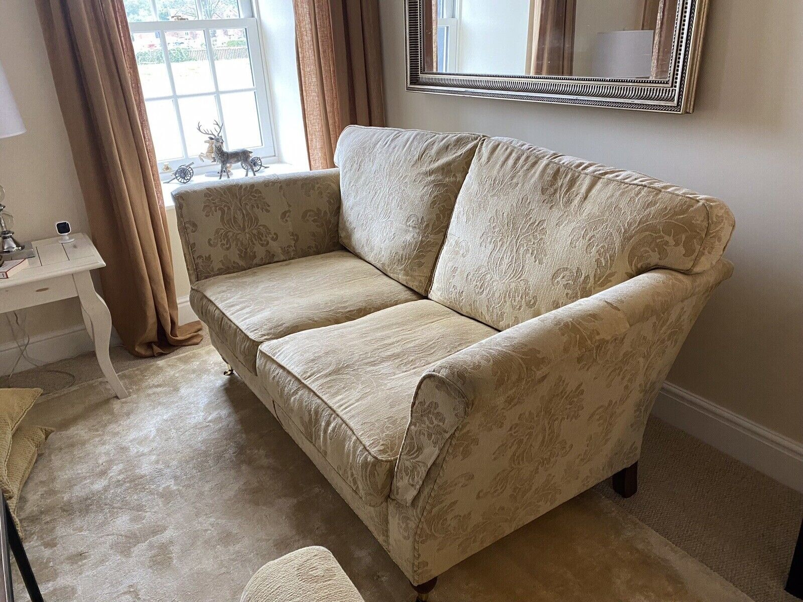 2 Handmade DURESTA ruskin model sofas suite RRP £7800 eBay