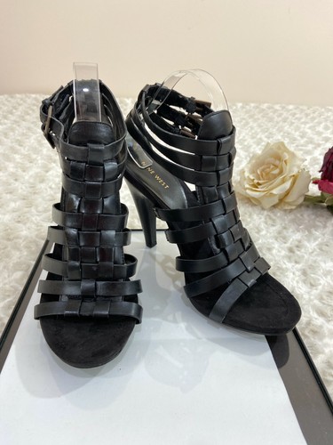 NINE WEST Women Heels Size 9.5M Black 