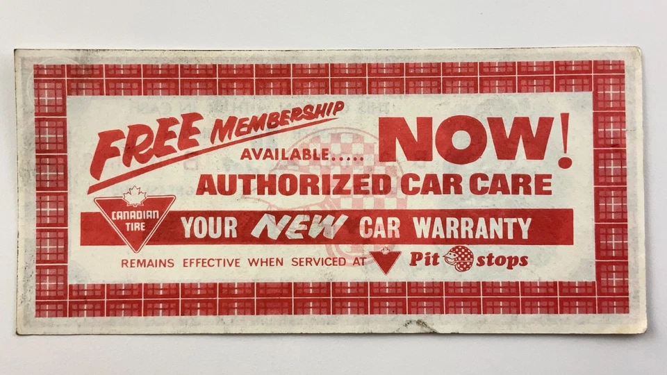 Canadian Tire Banknote 20 Cents 2 Overprint 1 Free Membership Helmet CC325 - Image 4 of 4