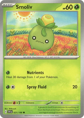 Smoliv 021/198 SV01: Scarlet & Violet Base Set