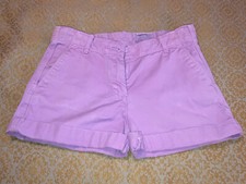 Crewcuts Girls SZ 10 Purple Cuffed Shorts FREE SHIPPING