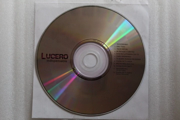 Lucero – Indispensable CD Latin Ballad Foto 3 de 3