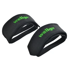 Wellgo Fixed Gear Single Speed MTB Road Bike Bicycle Pedal Straps , Black