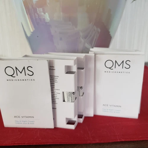 Lot/10 QMS Medicosmetics Ace Vitamin Day & Night Cream ~SAMPLE-SIZE