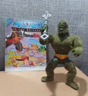 MOSSMAN He-Man MOTU Masters of the Universe Vintage 1980s Figure WITH BOOKLET