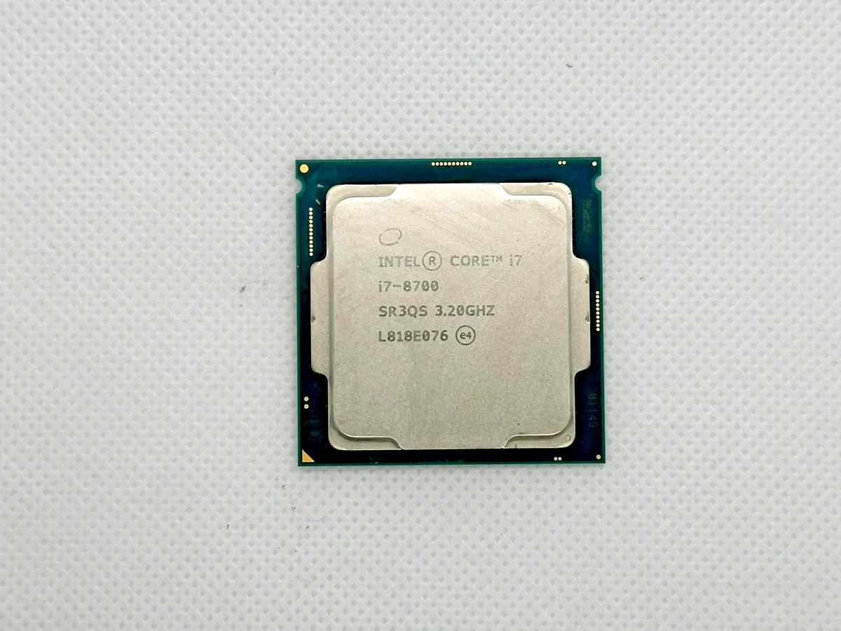 Intel Core i7-8700 Processor Model Computer Processors (CPUs) for