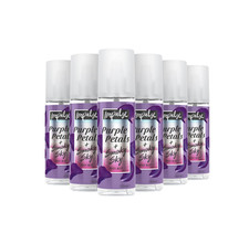 6x Impulse PURPLE PETALS + SMOKY SKY Body Mist Spray 150ml