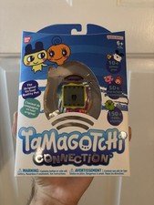 Tamagotchi Connection Clear Retro Complete in box CIB read