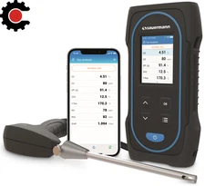 Sauermann SICA 030 KIT 2AC Combustion Gas Analyzer Kit 2AC, 2 Sensors