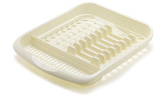 Image of Addis 516228 Plate Dish Draining Rack, Linen Cream, 1 1, 