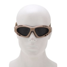 ⁺Safety Glasses Impact Resistant Sandproof Breathable Strap Type Iron Mesh