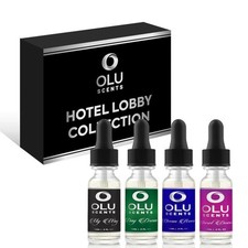 4-pk Hotel Diffuser Oil, Hotel Lobby Collection 15 Ml Hotel Scents, Waterle...
