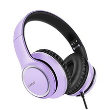 X8 Over-Ear Wired Headphones with Microphone with 1.45m-Tangle Dark Purple