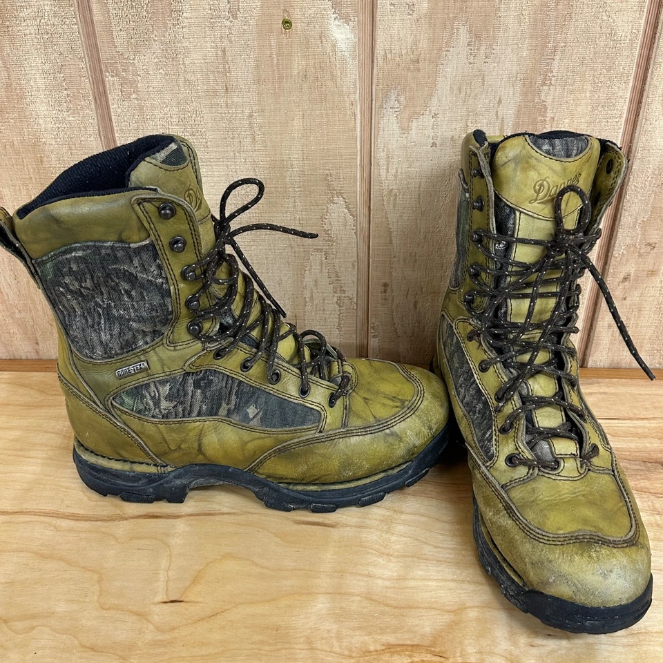 Женские водонепроницаемые кожаные зимние ботинки Danner Pronghorn 9,5 1000 г с изоляцией 8 дюймов - Изображение 2 из 4