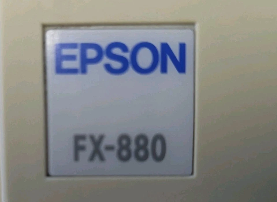 Epson FX-880 Parallel Dot Matrix Printer - Image 2 of 4