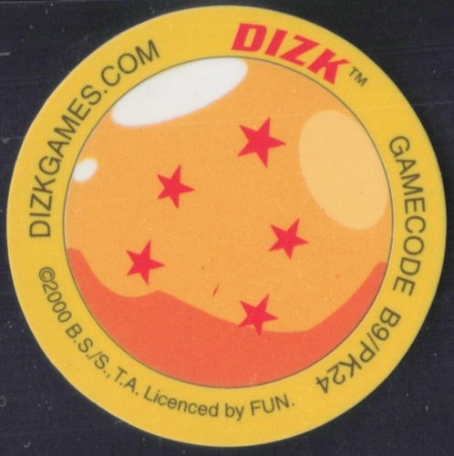 2000 Dragon Ball Z Tazo | Gold Trunks 3/40 | MISCUT MISPRINT ERROR | S1 DBZ Tazo - Picture 2 of 2