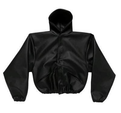 Купить yeezy jc 01 faux leather hooded jacket black size 2 new yzy