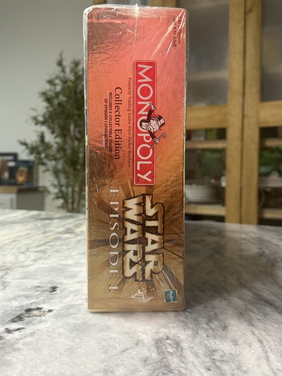 1999 Star Wars Episode 1 Monopoly Game Collector Edition 3d