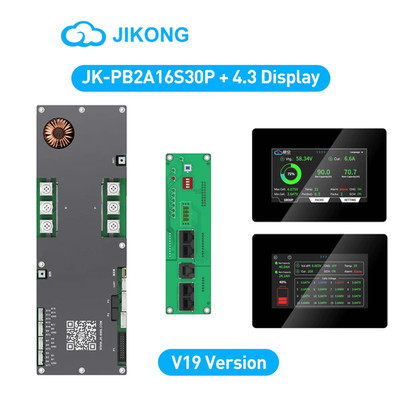 JIKONG JK BMS V19 8-16S 300A JK-PB2A16S30P LiFePO4 2A Aktiv Balancer Bluetooth