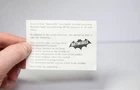 Corgi 267 Batmobile Slip Of Paper 1960s Lot 2