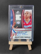 2009-10 SP Game Used Signature Fabrics Eric Gordon #SF-EG Auto