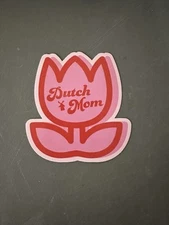 Dutch Bros Coffee 2025 Dutch Mom 1 Tulip Sticker