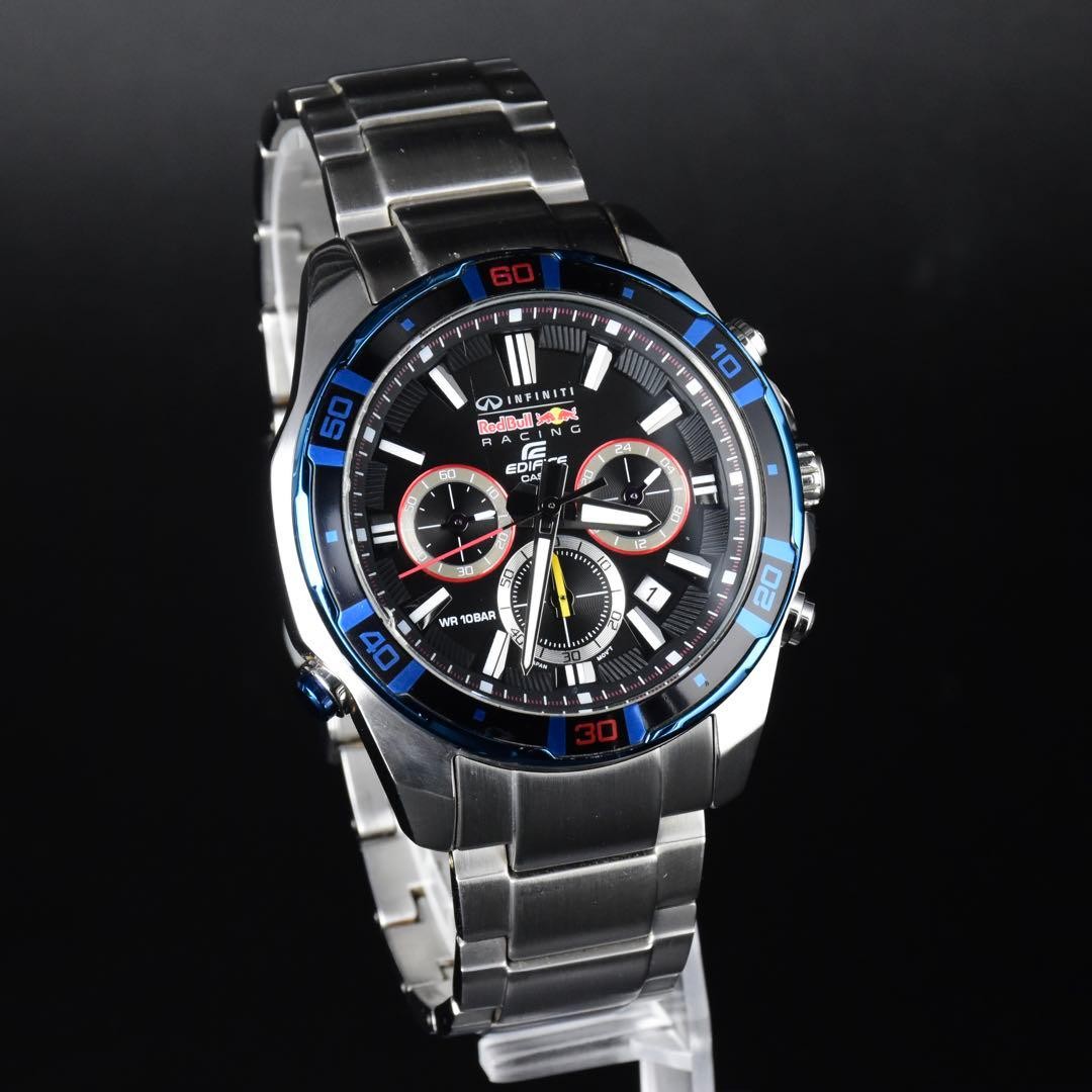 CASIO Edifice EFR-534RB Red Bull Racing Men's Watch Stainless