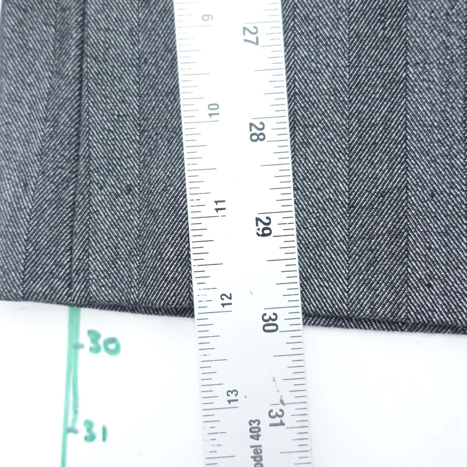 Pantalones de vestir Express Editor Studio para mujer 6R gris claro a rayas rayón pierna acampanada Foto 2 de 4