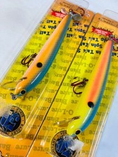 2 set bagley Bang-O 50th 50anniversary 1/4oz Minnow Old Lure Free Shipping DDP