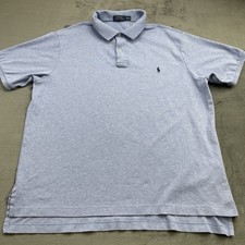 Polo Ralph Lauren Men  s Polo Shirt 2XLT Blue 100 Cotton Classic Fit Big Tall