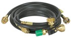 American Motorhome RV Extend A Stay 4-Port Propane Tee with hoses Camco 59123