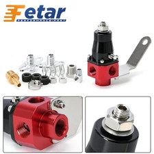 3-60 PSI 3/8'' 13301 Fuel Pressure Regulator Adjustable FPR 3 Port 3/8 NPT 