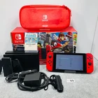 [EX+3] Nintendo Switch V1 HAC-001 Super Mario Odyssey Console region Free 06-65