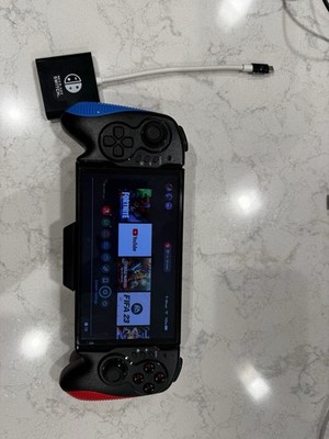 Nintendo Switch Console Only OLED HEG-001 64GB White Backplate and stand- Read