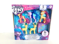My Little Pony A New Generation Unicorn Party Celebration 5 Ponies Set