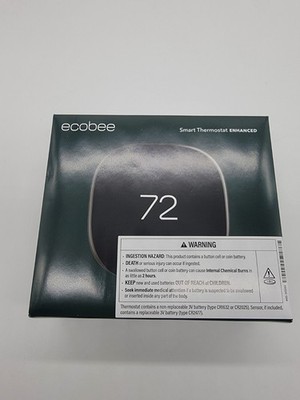 Ecobee Smart Thermostat Enhanced EB-STATE6L-01 New Open Box